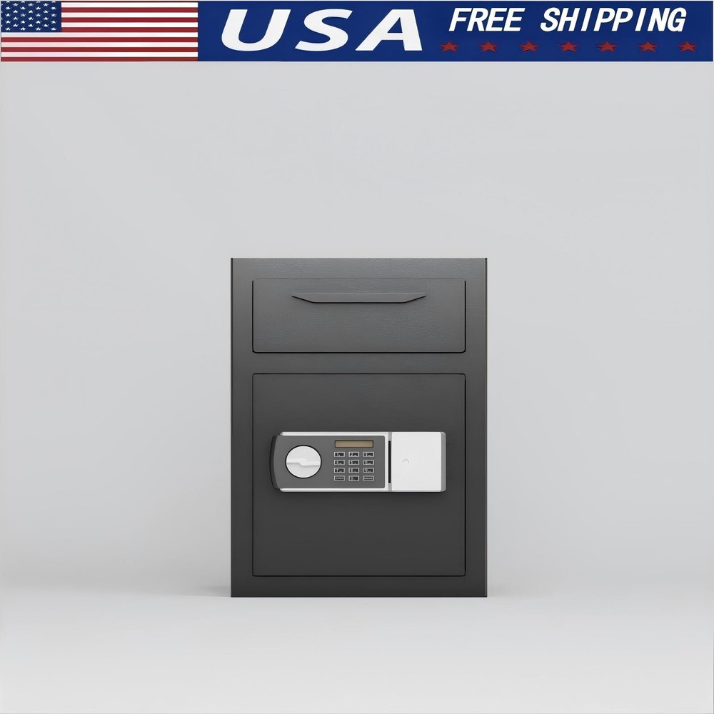 Electronic Digital Safe for Guns, Documents, and Child Safety  -image