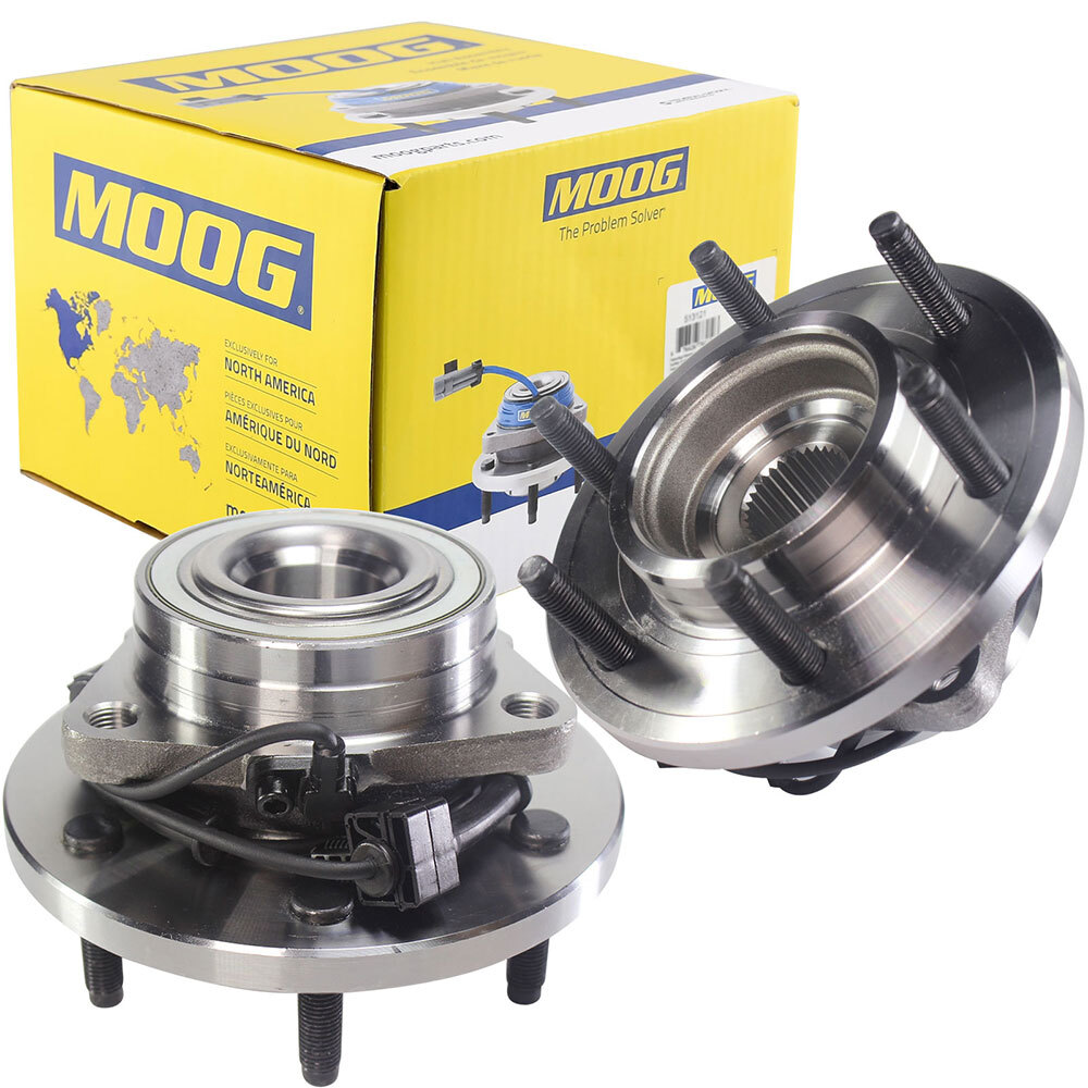 2PCS MOOG Front LH or RH Wheel Hub Bearing W/ABS For 2006 2007  - 2010 Hummer H3