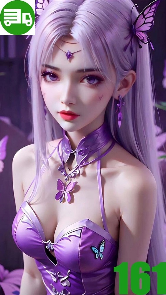 Digital Art Desktop Background AI Girl China A5 by bandes_99-image