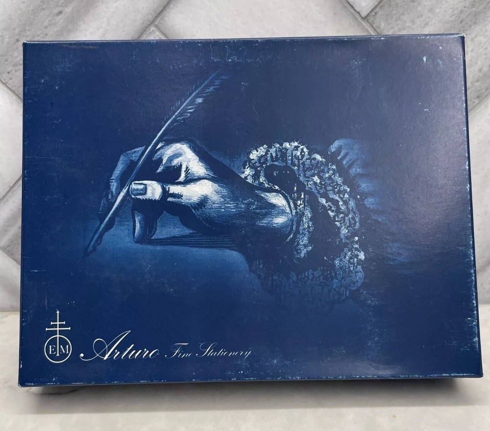 Arturo Fine Italian Soft White Stationery Envelopes 100 Count 7.25x7.25 Inches