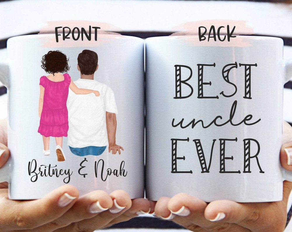 Best Uncle Ever Mug - Perfect Birthday or Appreciation Gift for Uncle