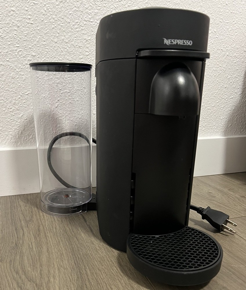 Nespresso Vertuo Plus ENV150BM Matte Black Espresso and Coffee Maker