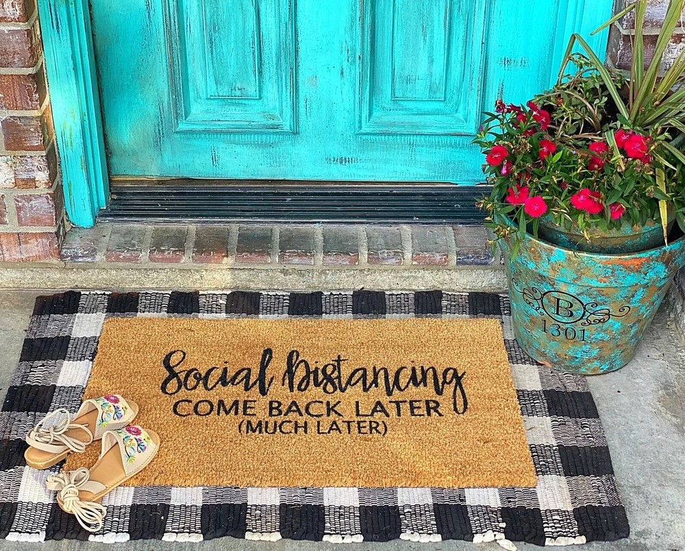 Custom Funny Personalized Outdoor Doormat for Unique Home Decor-image