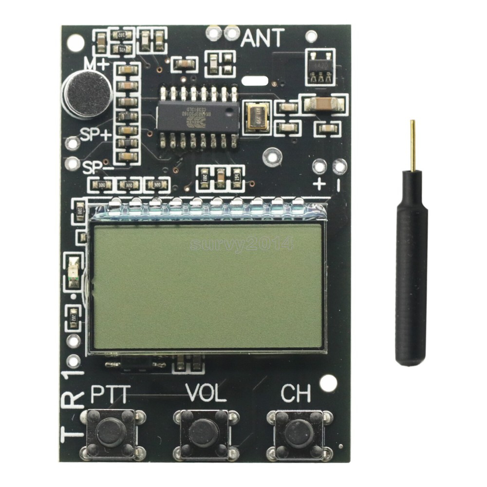 Digital LCD FM Radio Receiver Transmitter Module 27-480MHz Frequency Modulation