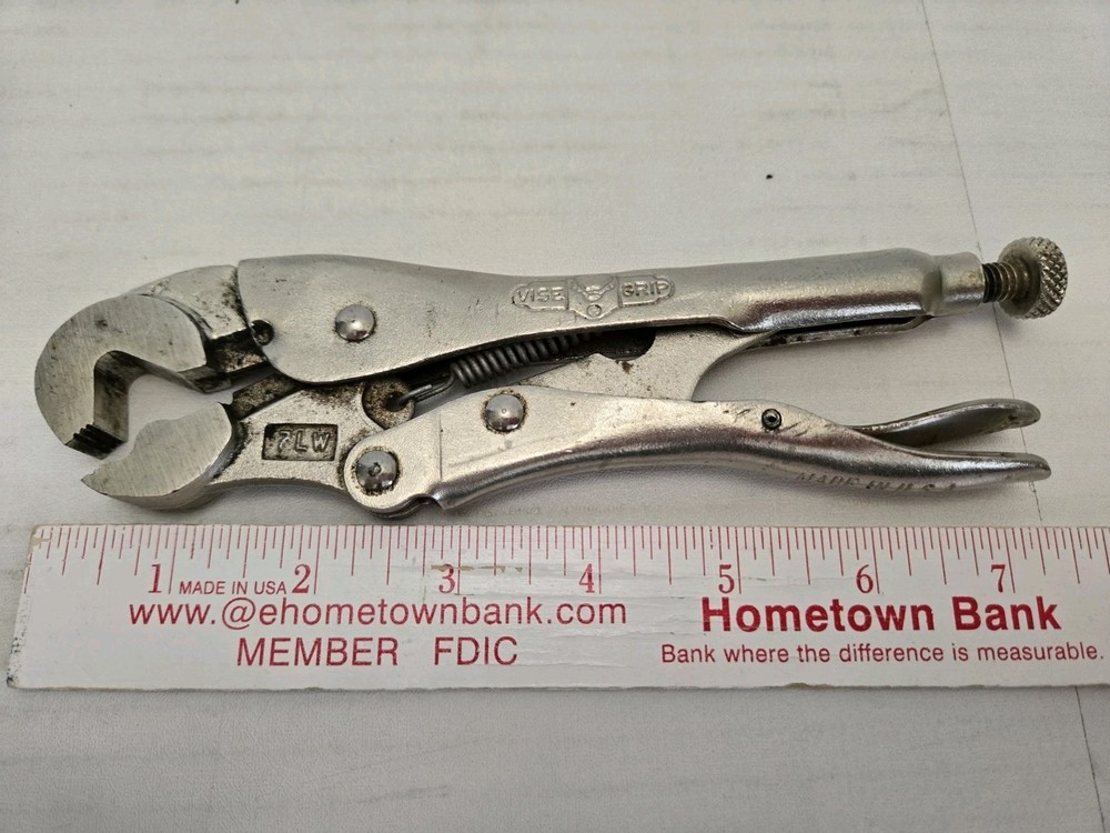 Petersen USA-Made #7LW Parrot Jaw Vice Grips with Free Shipping-image