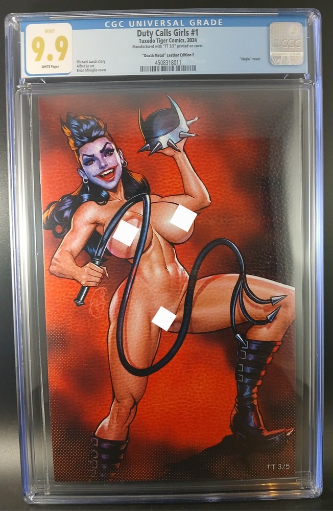 🔥CGC 9.9 Mint🔥 TT 3/5 Joker Who Laughs Full Fire By Dalmos!! Duty Calls Girls