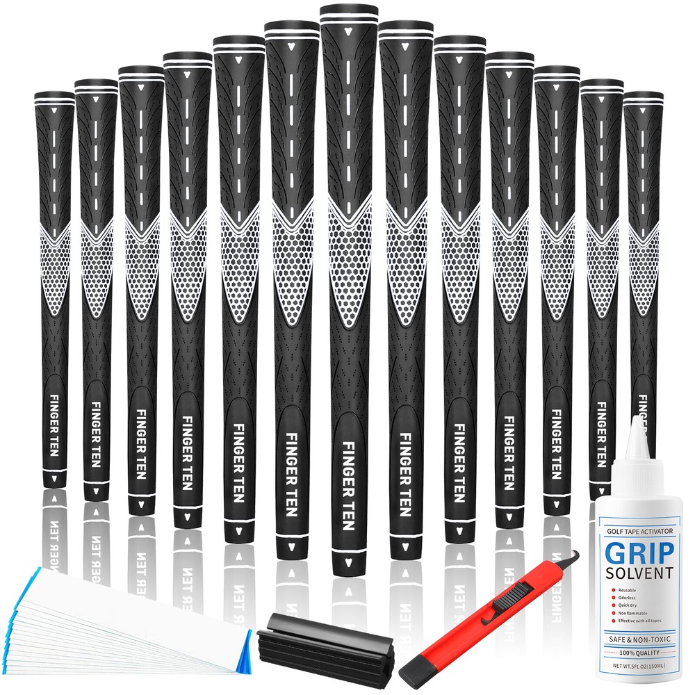 Performance Golf Club Grips 13 Pack w/ Repair Kits All Weather