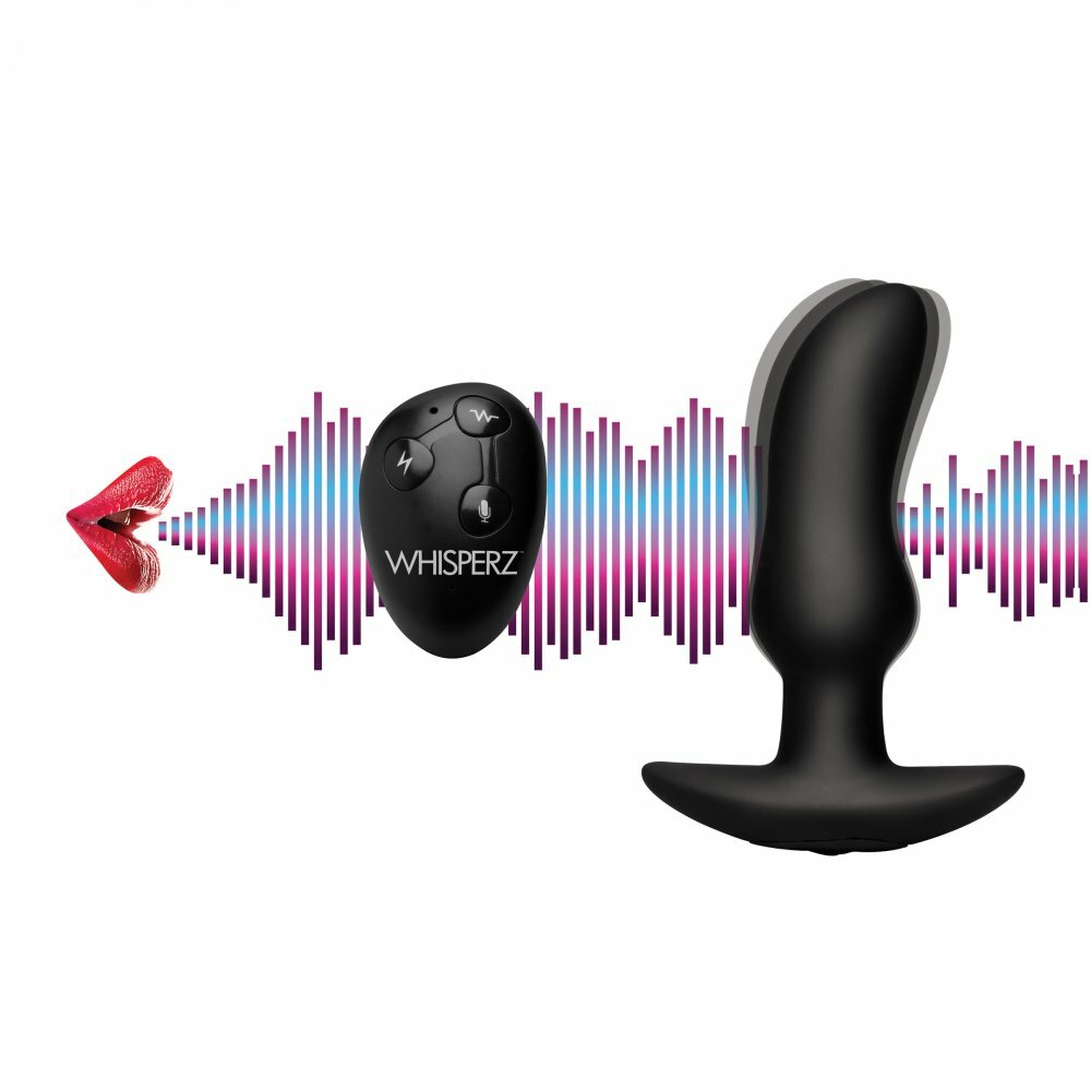 Voice Activated 10X Vibrating Prostate Massager with Remote for P & G Spot Stimulation-image