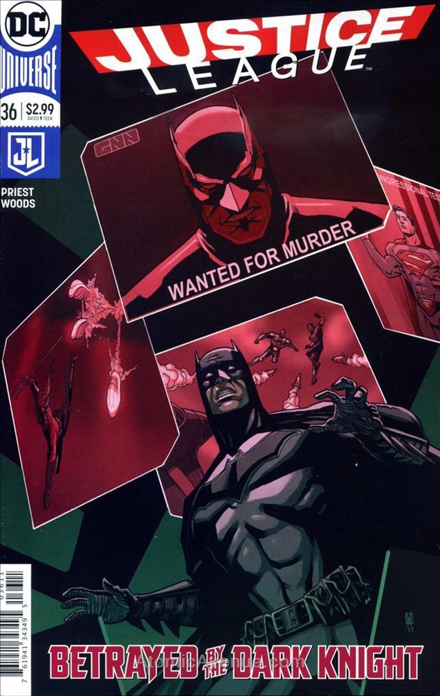 Justice League (3rd Series) #36 VF/NM; DC | Christopher Priest - we combine ship