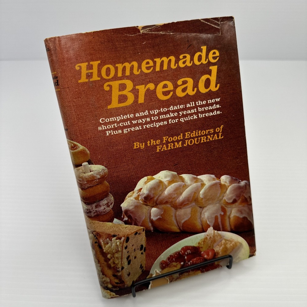 Homemade Bread Food Editors of Farm Journal 1969 HC Yeast Breads Quick Breads
