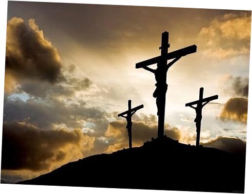 DIY 5D Diamond Painting Kits for Adults Easter Cross Crucifixion of Jesus