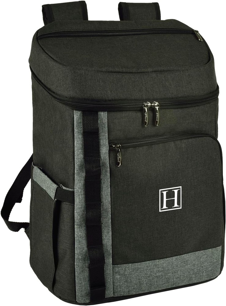 Monogrammed 30-Can Insulated Cooler Backpack Lightweight Large Capacity-image