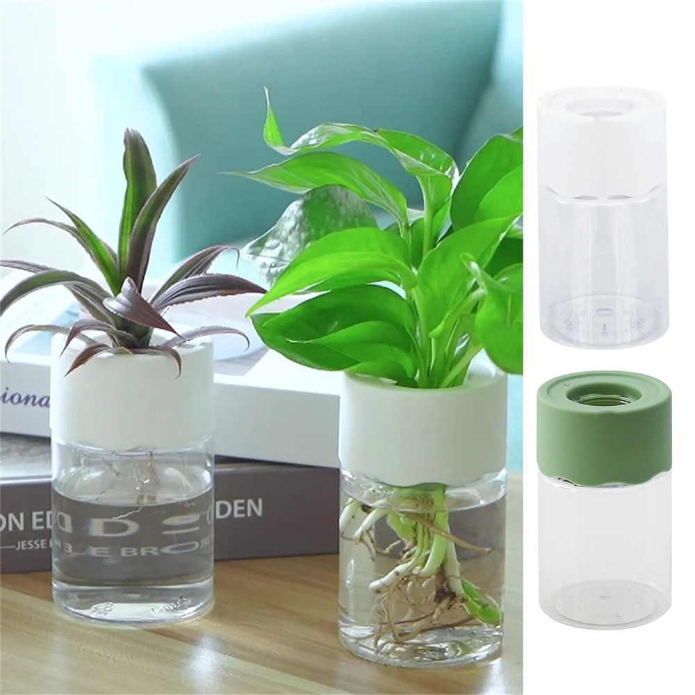 Indoor Hydroponic Pots Simple Round Planter Baskets Water Plant Propagating Jars