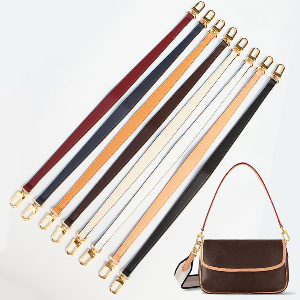 3Pcs Replacement Purse Leather Strap Handle Shoulder Handbag PU Leather Bag Belt