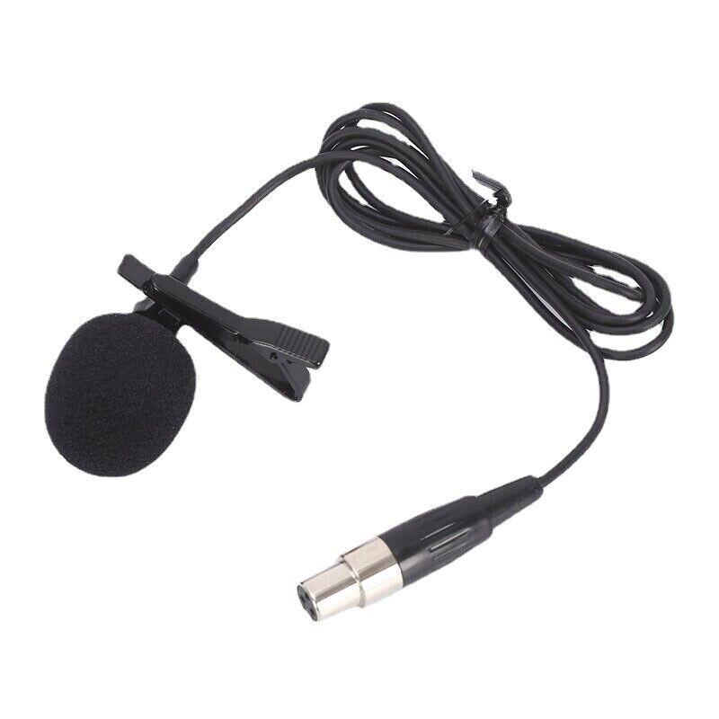 Pro Lavalier Microphone For Shure  4pin XLR Wireless Body-Pack mini TA4F Speech