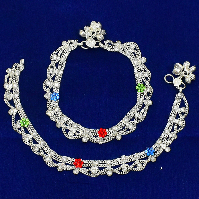 Anklet Bracelet Bell Charm Ankle Chain Wedding Adult Payal Tassel Boho Barefoot