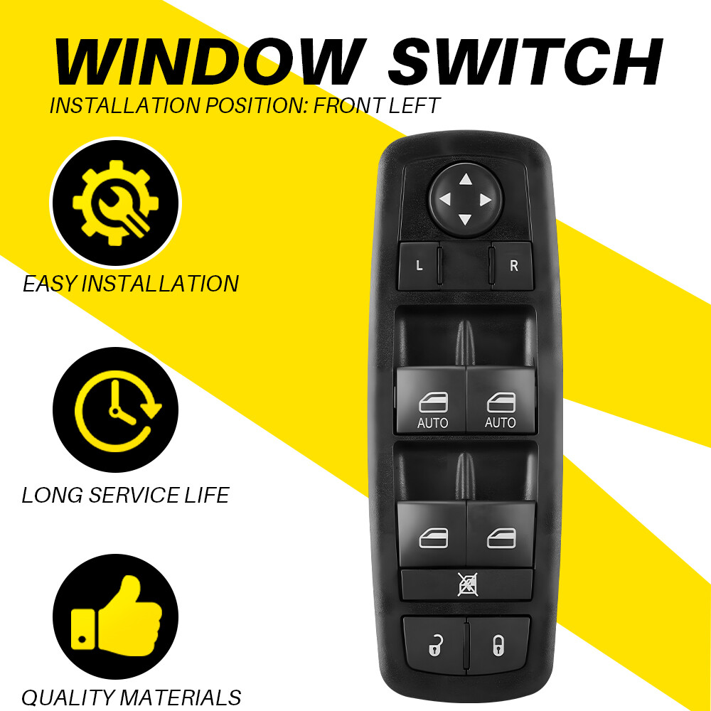 Master Power Window Switch Front Driver Side 56046823A For Chrysler Dodge Ram