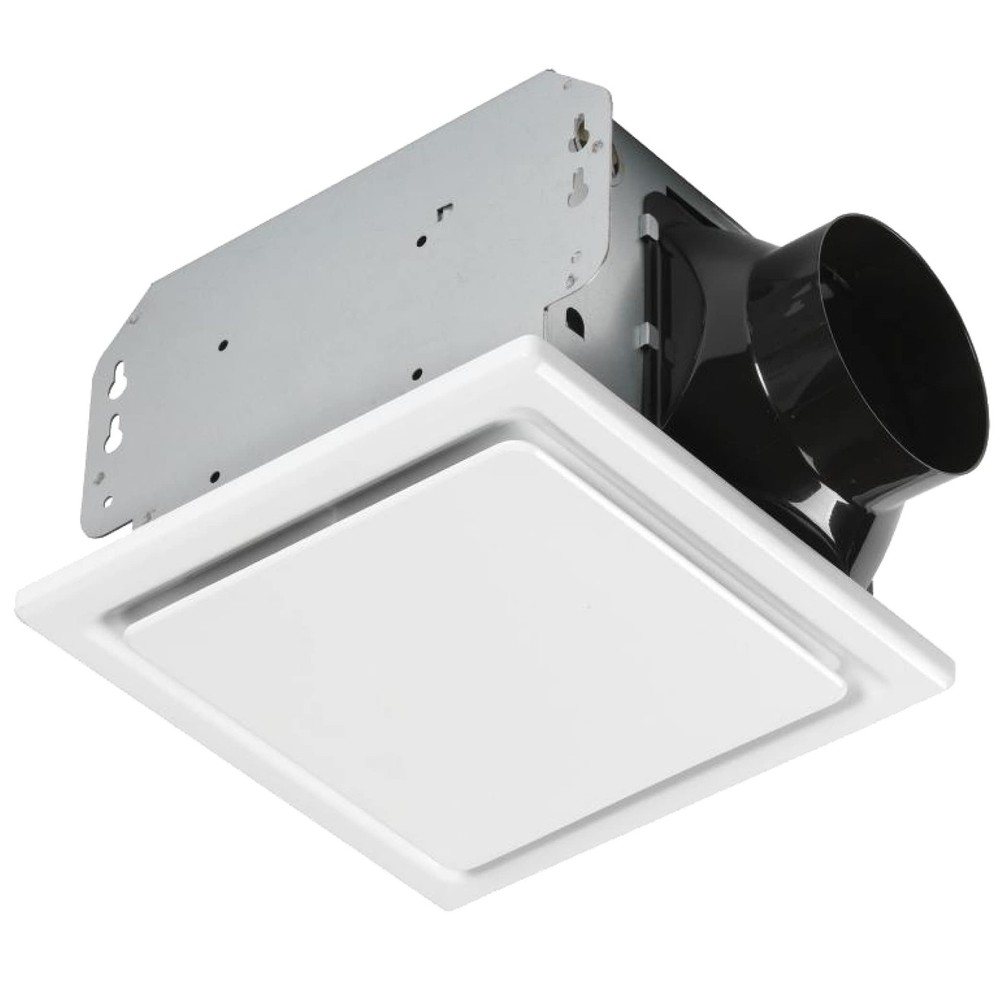 70 CFM White Ceiling Bathroom Exhaust Fan 1.5 Sones 7140-80