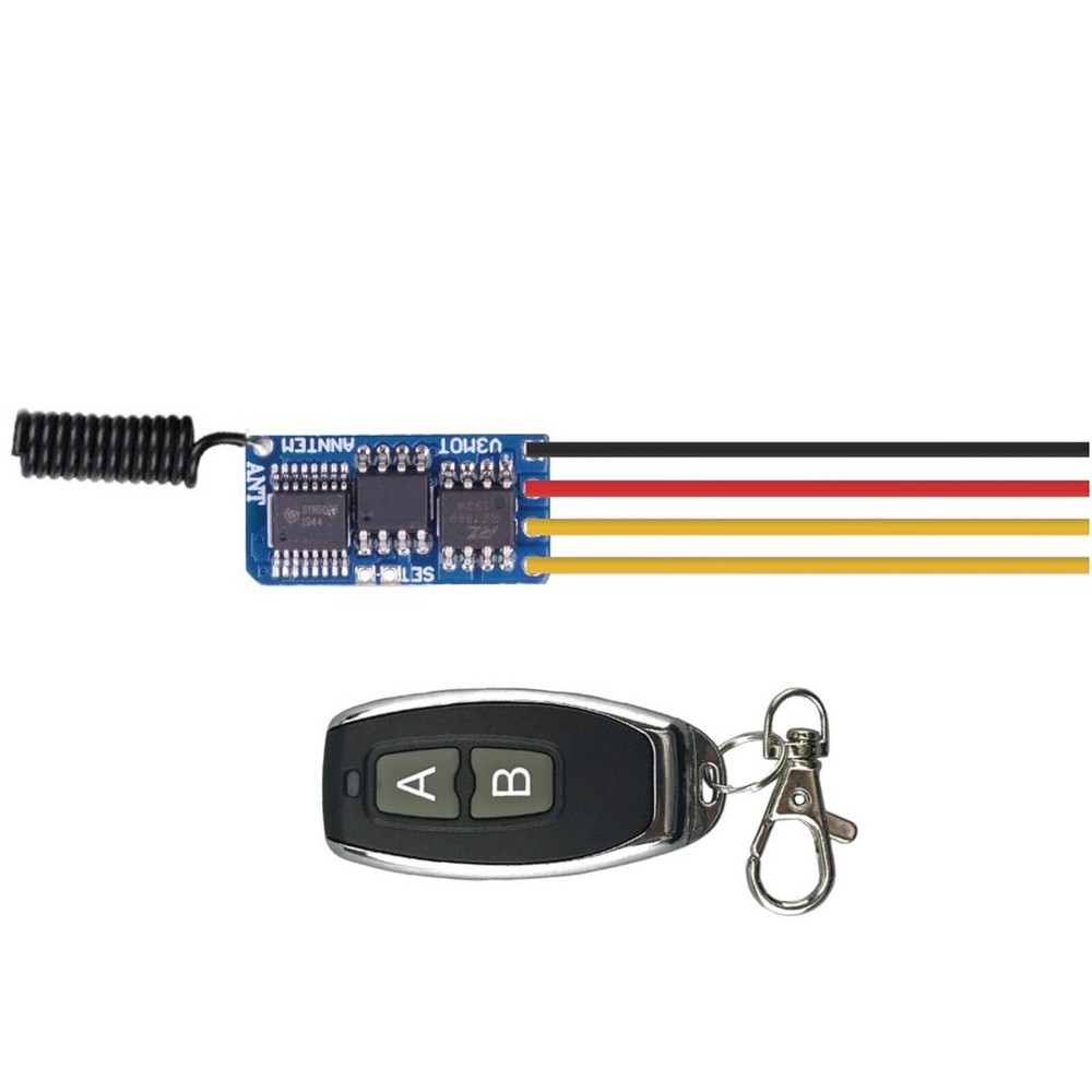 433MHz RF Wireless Remote Control Switch Transmitter Receiver Module for Controllers