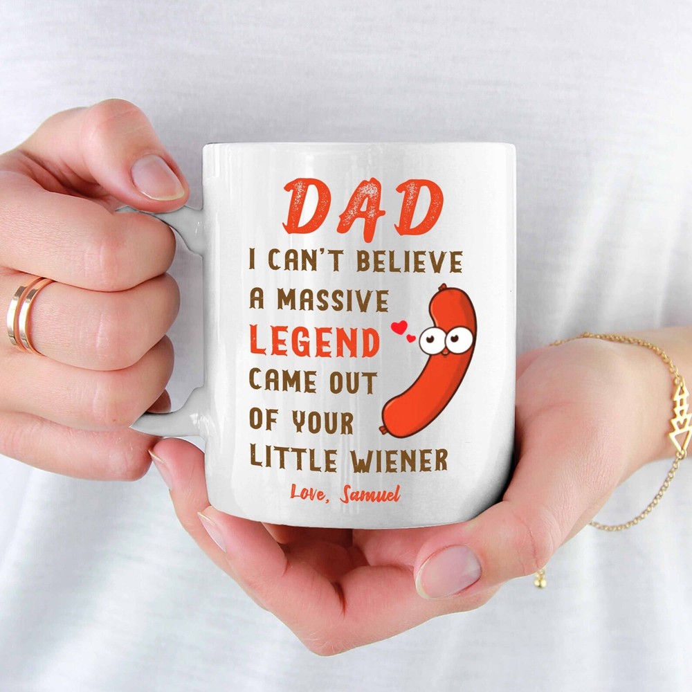 Custom Name Funny Mug For Dad Gift For Fathers Day Birthday Anniversary Gift
