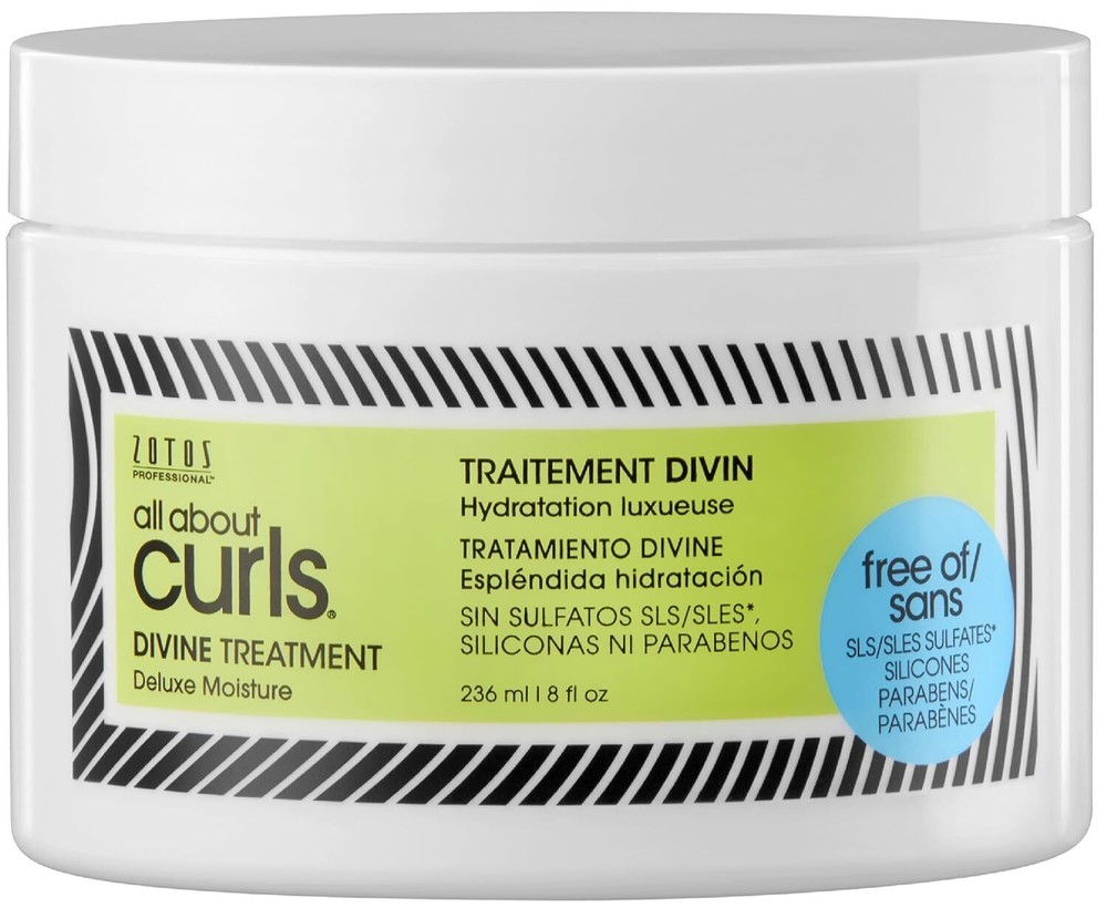 All About Curls Divine Treatment Deluxe Moisture By Zotos Professional 8 fl oz