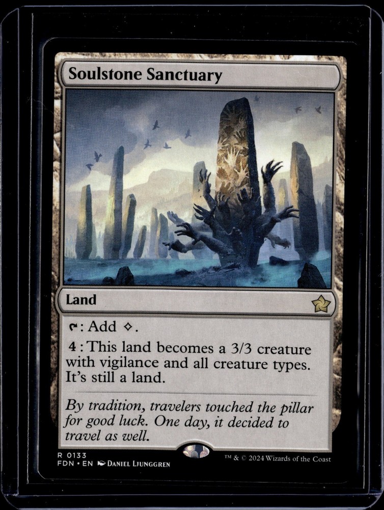 Soulstone Sanctuary - 133 - FDN - NM - MTG Magic the Gathering