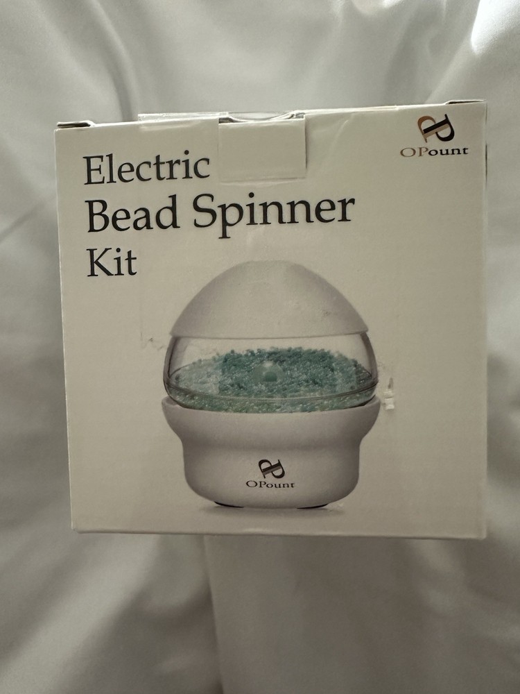 PP OPOUNT 18437-Piece Electric Bead Spinner Kit with Jewelry Beads Set for Crafting