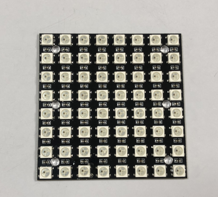 64bit WS2812 5050 RGB LED with Built-in Full Color Driver Development Board