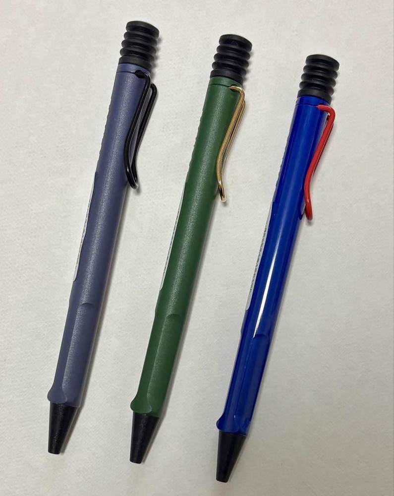 LAMY RAMY SAFARI BALL PENS SET OF 3 #cd1236