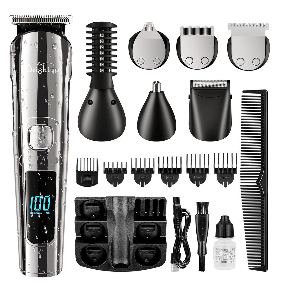 Beard Trimmer for Men - Electric Razor & Shaver Cordless Hair Clippers Trimme...