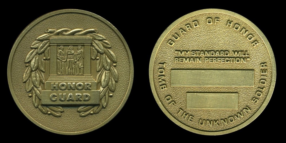 US Army Honor Guard Tomb of the Unknown Soldier Challenge Coin