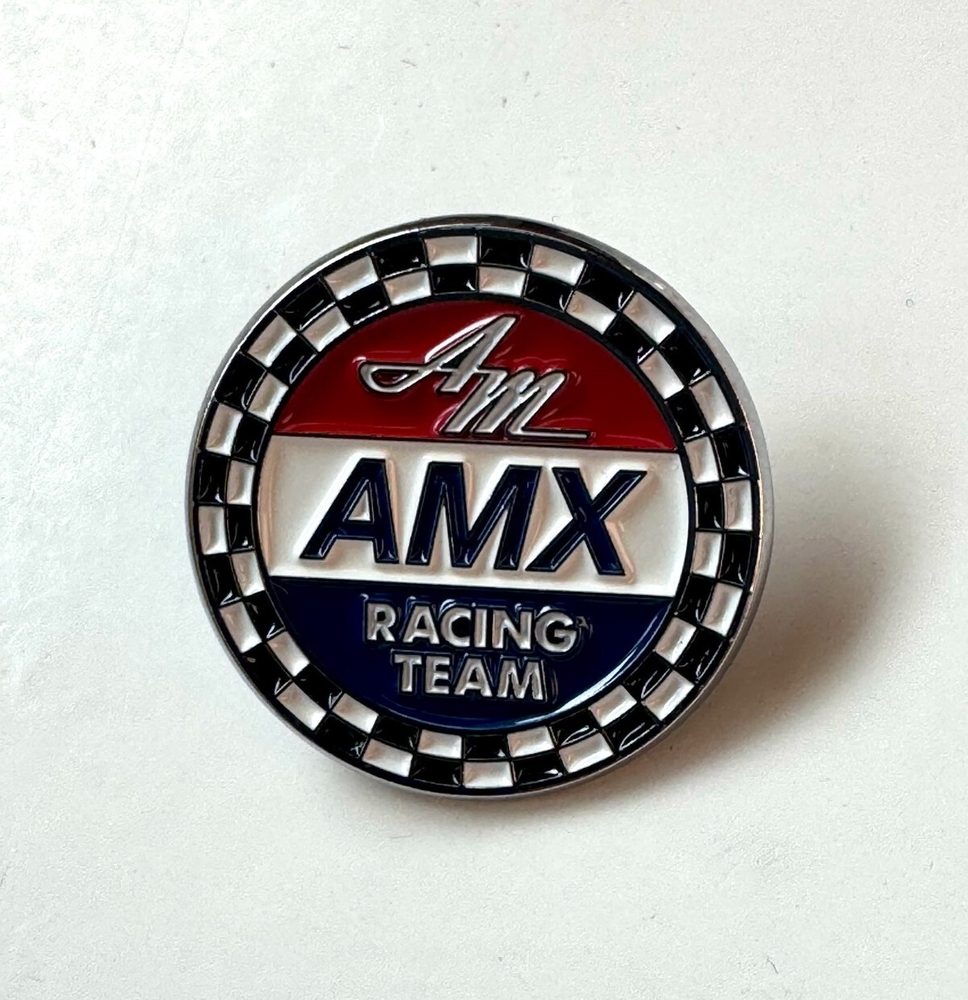 Vintage AMC AMX Racing Team Collectible Lapel Pin
