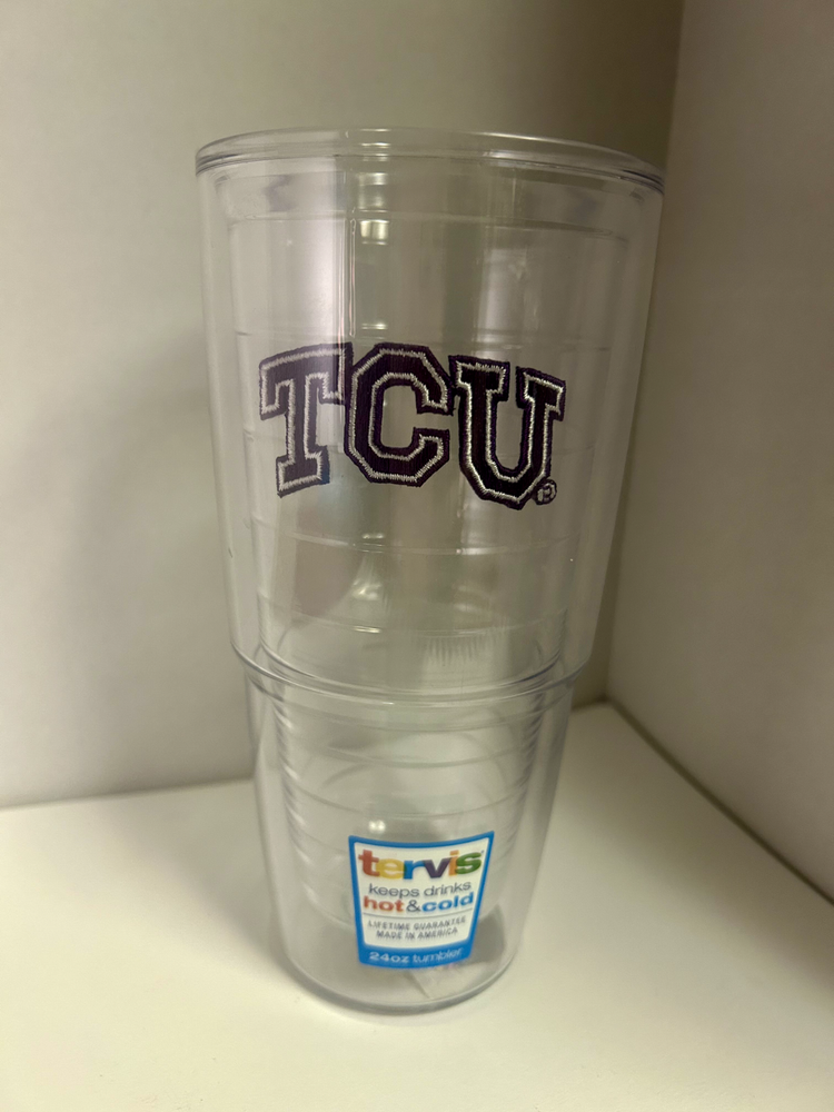 NCAA TCU Horned Frogs 24oz Tervis Tumbler – Insulated College Drinkware