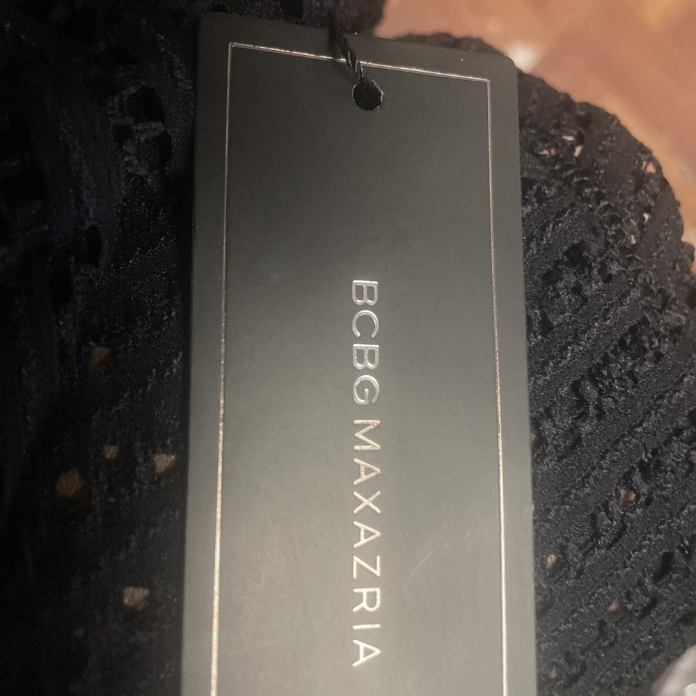 bcbg maxazria black Top Size M
