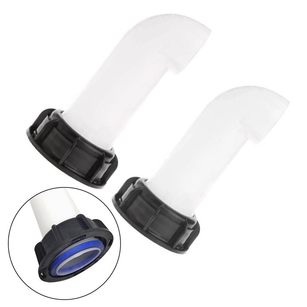 2Extension Drain Spout Hose 1000L IBC Water Tank Nozzle Tap Cap Valve Fitting