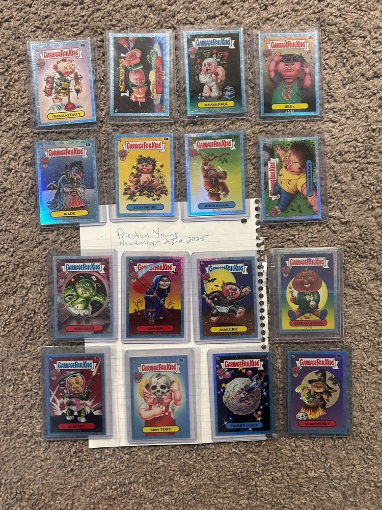 Garbage Pail Kids 40th Anniversary Lot