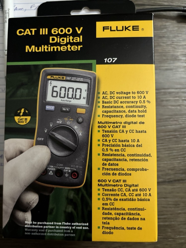 Fluke 116 HVAC True RMS Digital Multimeter