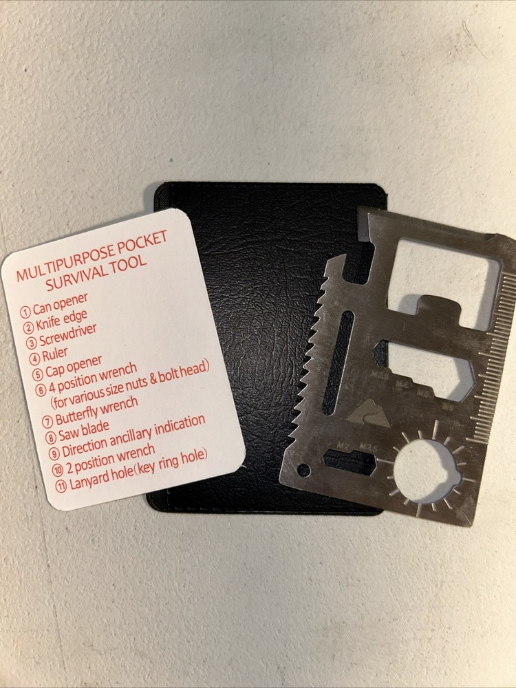 Ozark Trail 10-in-1 Multi-Tool with Knife Screwdriver Outdoor Gear