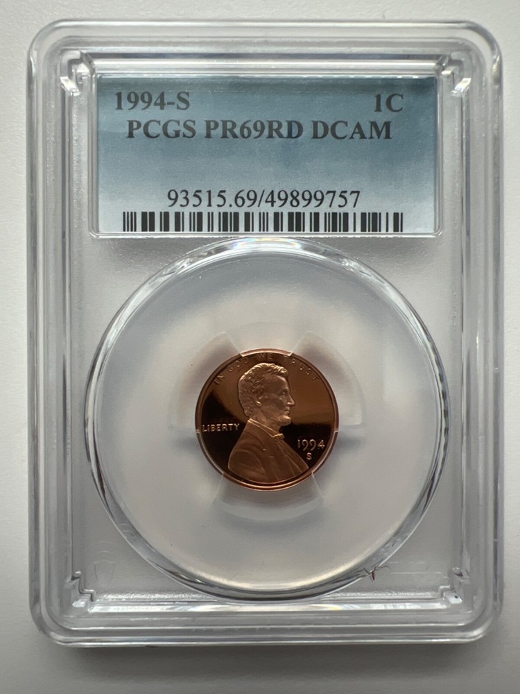 1994 S Lincoln Memorial Cent PCGS Certified Rare Coin