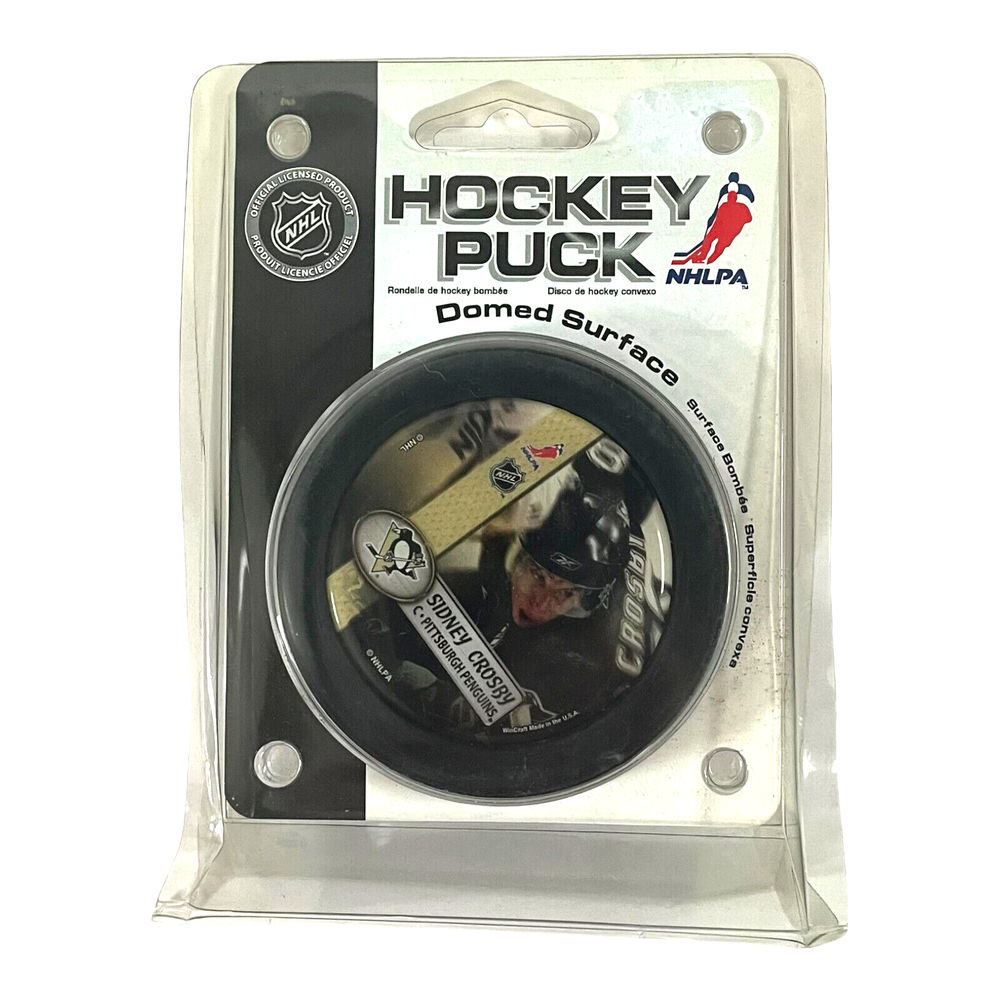Sidney Crosby Domed Hockey Puck Pittsburgh Penguins Wincraft 2006