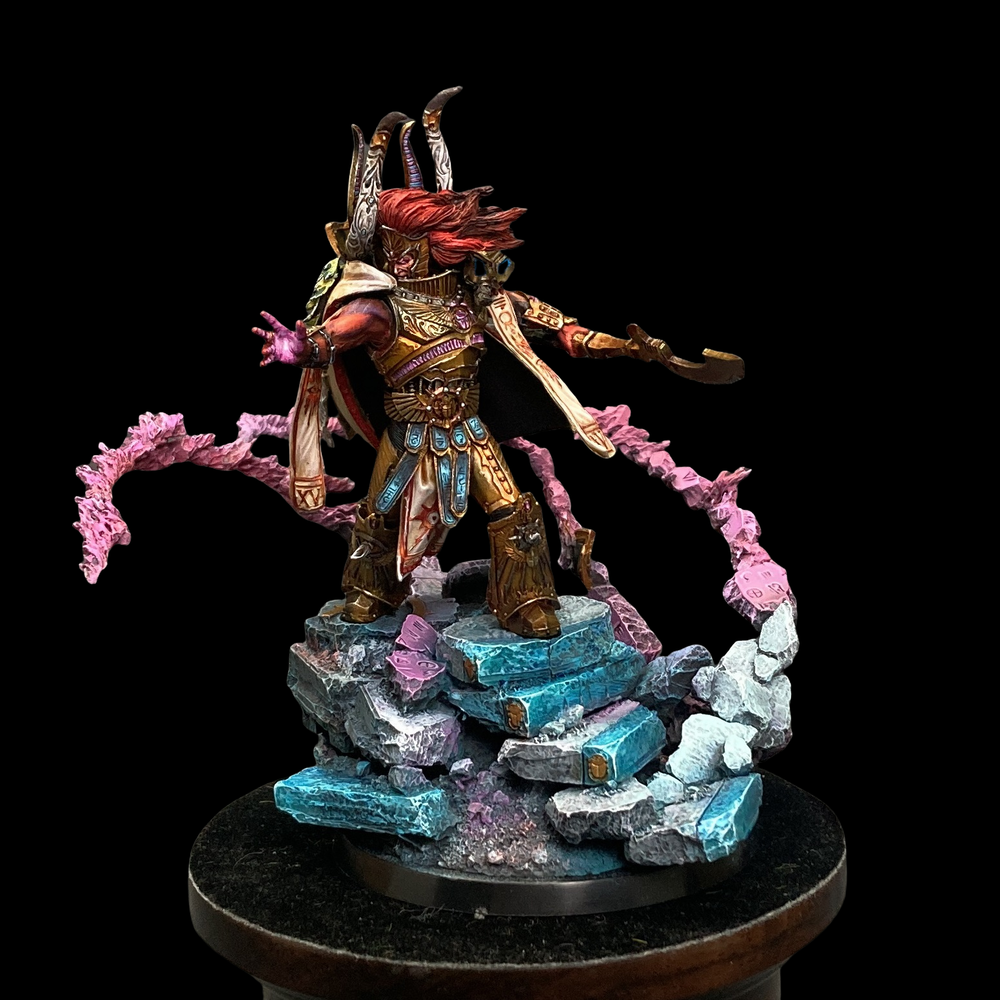 Horus Heresy pro painted Magnus The Red, Primarch Of The Thousand Sons Legion FW