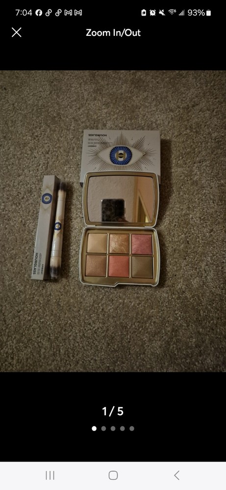 HOURGLASS AMBIENT LIGHTING EDIT UNLOCKED PALETTE EVIL EYE AND BRUSH