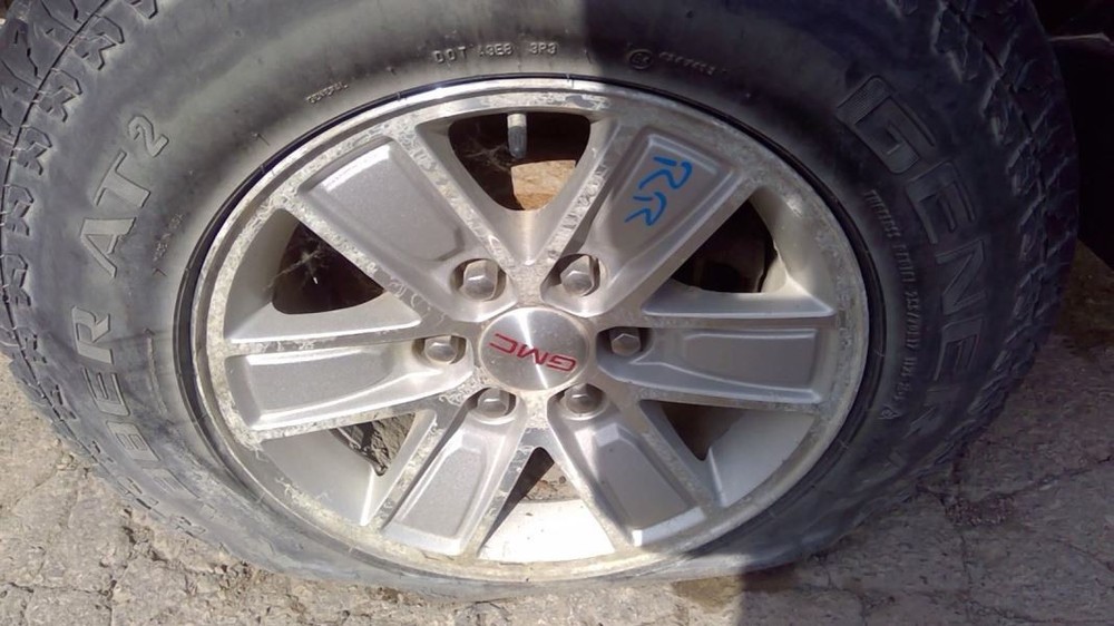 Wheel 17x8 6 Spoke Opt Q5W Fits 14-18 SIERRA 1500 PICKUP 1398023