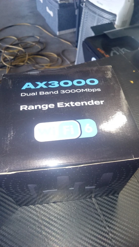 AX3000 WiFi 6 Range Extender with Dual Band 2.4/5GHz and Gigabit Ethernet