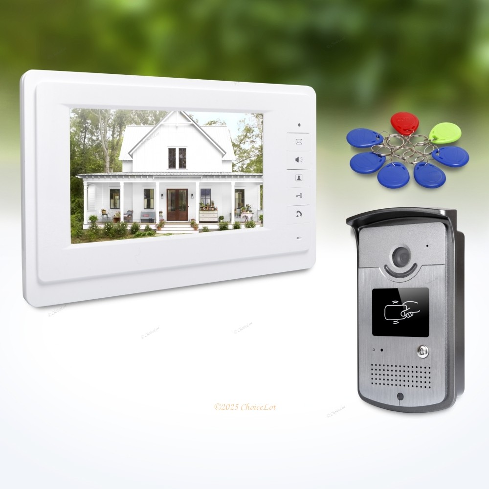 7inch Smart Video Door Phone with Mute Mode for Home Security