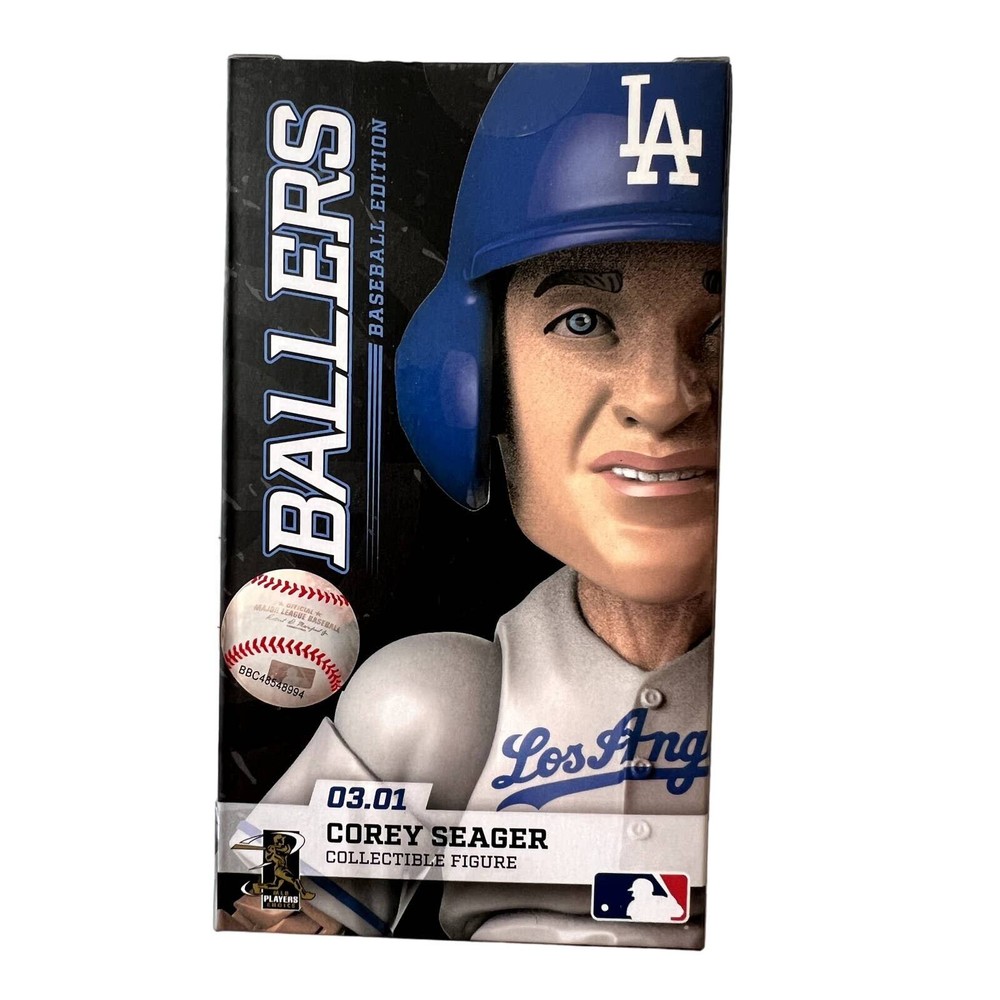 LA Dodgers Corey Seager MLB Ballers Action Figure NIB Sealed Rare
