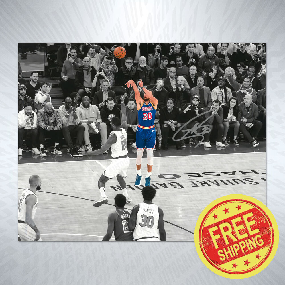 Stephen Curry Autograph Reprint Signed 8x10 Photo Signature Poster BUY NOW-image