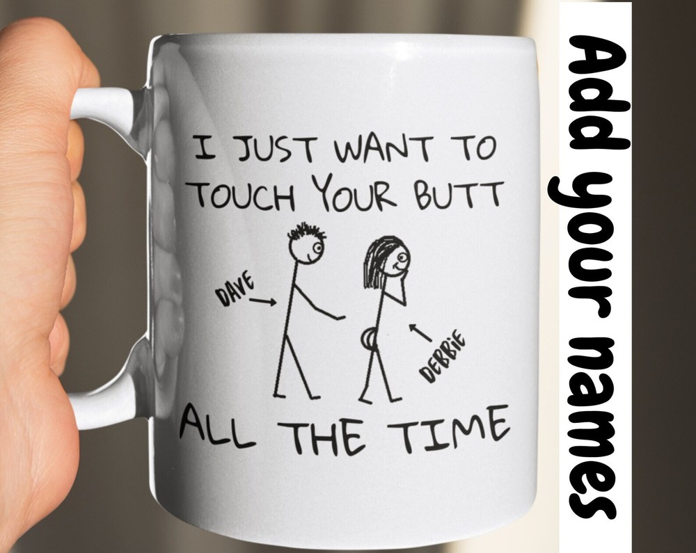 Personalised Funny Boyfriend Mug - Perfect Valentine's or Birthday Gift for Him
