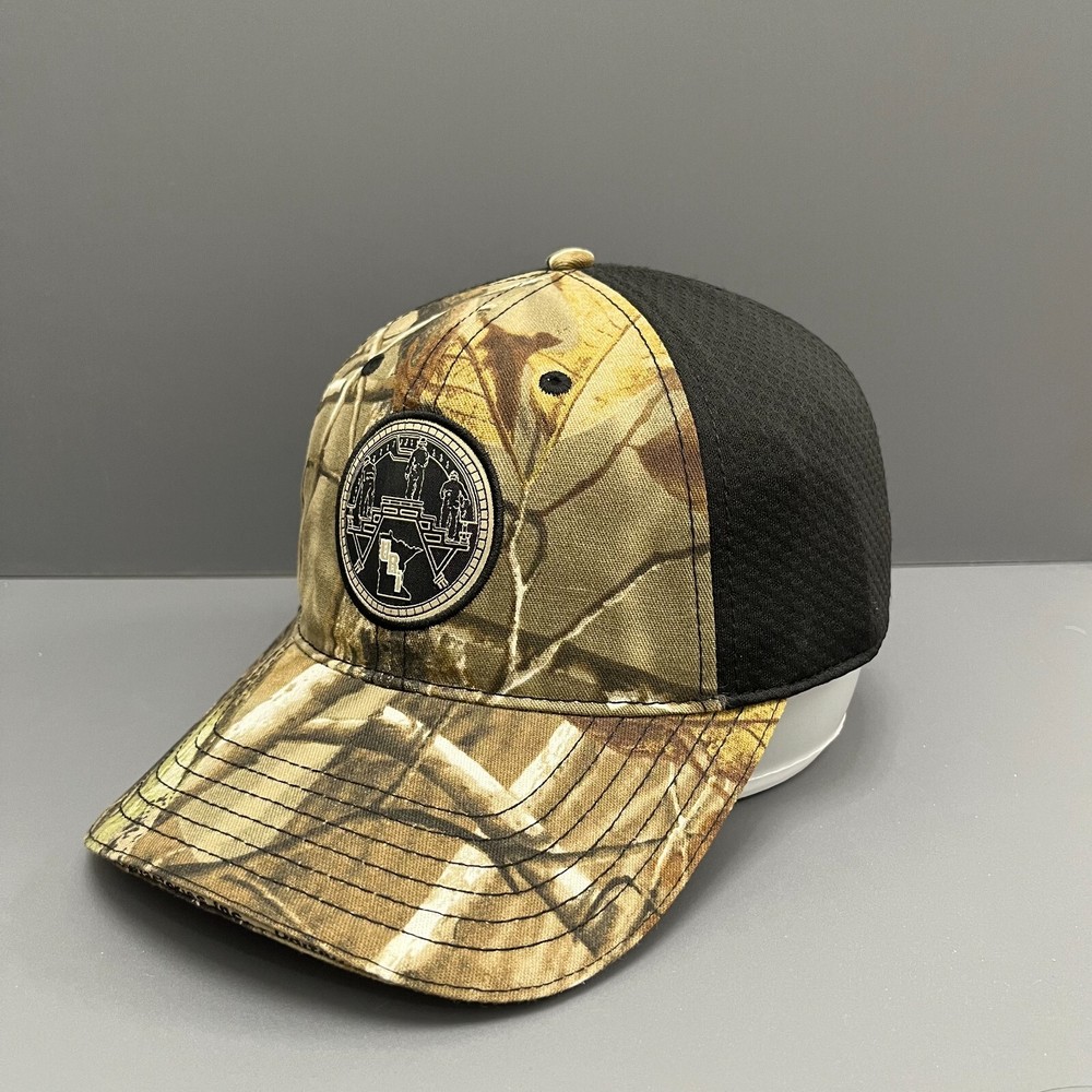 Outdoor Trucker Cap - Camo Pattern, Deer Embroidery, Adjustable Hunting Hat