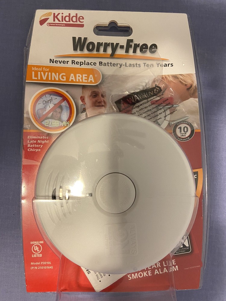 Kidde Worry free battery powered photo electric smoke detector